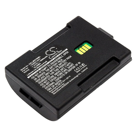 Bsc Preferred HONEYWELL TXE TECTON MX7 2600mAh Barcode Replacement Battery CS-LMX700BL.2
